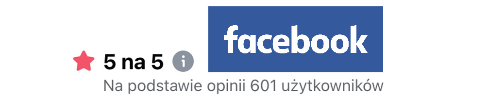 Facebook Opinie 5 gwiazdek